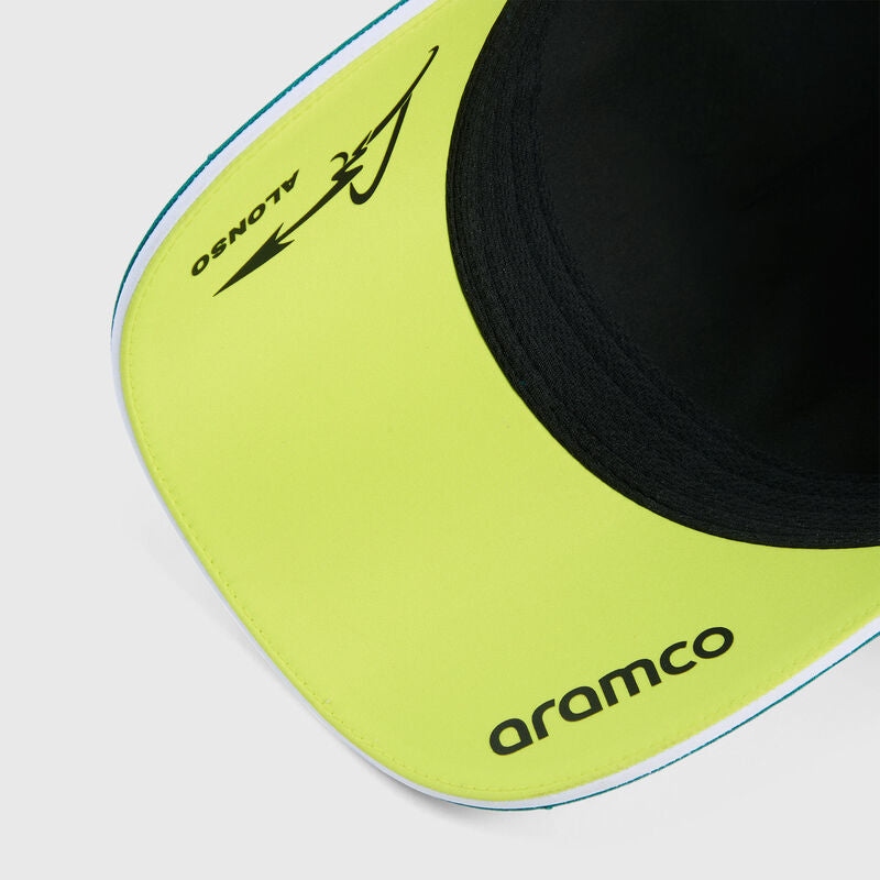 Aston Martin F1 Fernando Alonso #14 Hat 2026 Lime