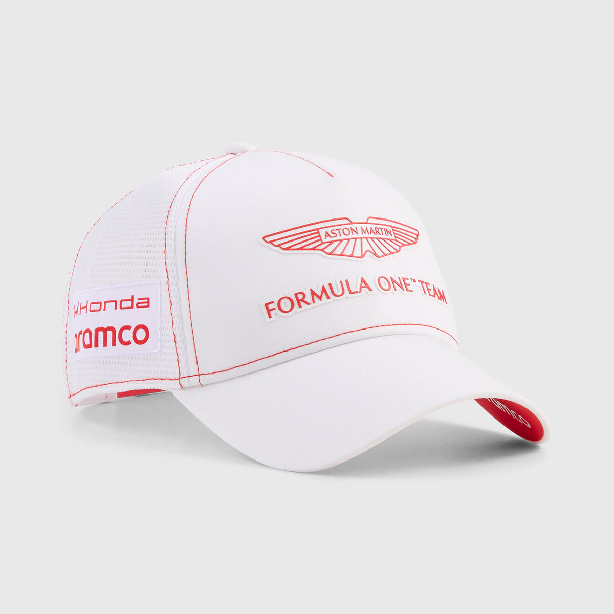 Aston Martin F1 Lance Stroll #18 Canada GP Trucker Hat 2026 White