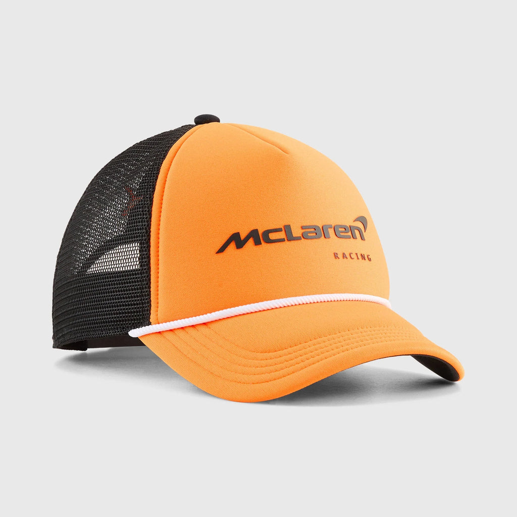 McLaren Racing F1 Fanwear Trucker Hat Papaya